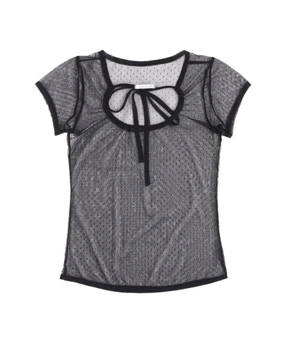 [Hearts2Hearts' Jiwoo Worn] Fancy Club 3-WAY Dot Layered Long Sleeve