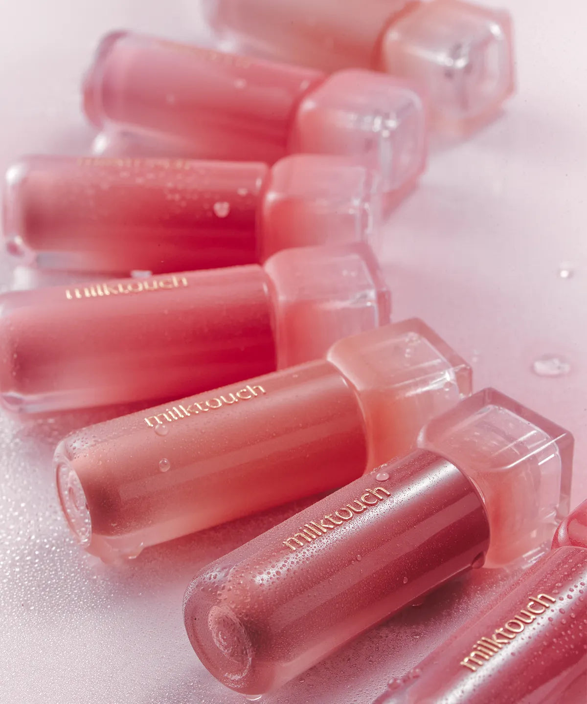 [Twice Jihyo Pick] Milk Touch Dew Stain Sheer Lip Gloss (+ 2 free glow packs)