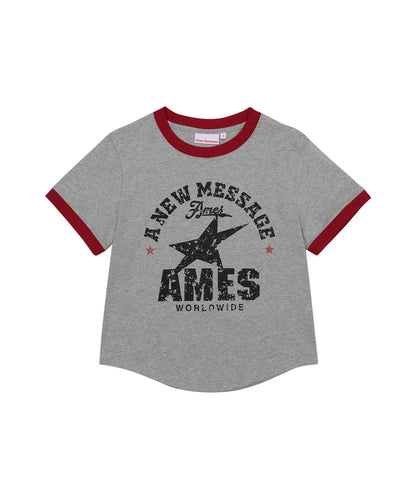 [Ateez Wooyoung Worn] Ames Worldwide Vintage Star Tee