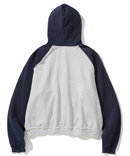 [NCT DREAM Jisung Worn] Not4Nerd Trident Logo Raglan Hood Zip Up