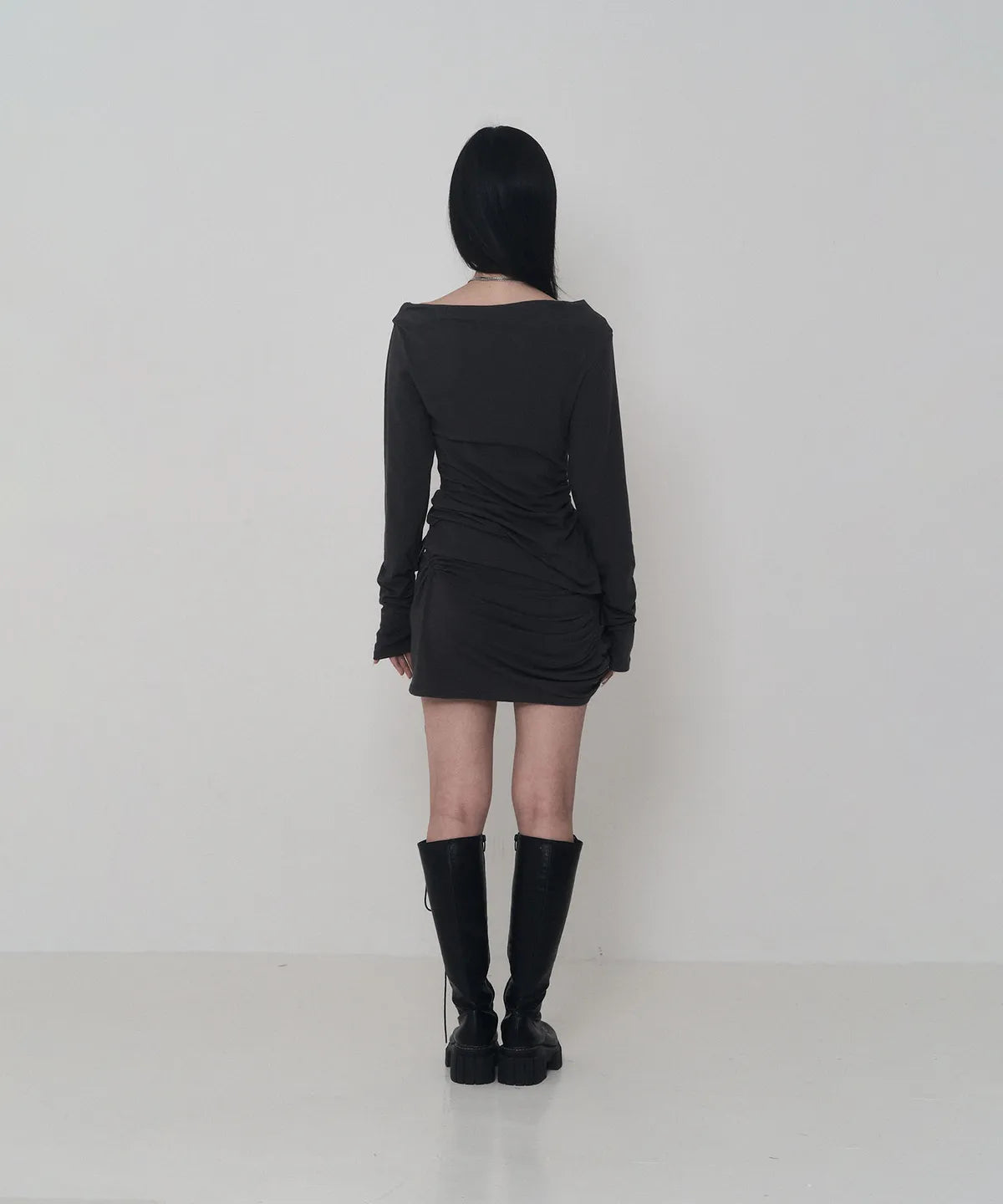 ETRE AU SOMMET Piercing Drape Set-Up Long Sleeve