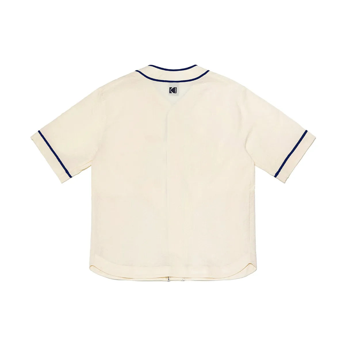 ◆KODAK◆ Breeze Light Seersucker Baseball Shirt IVORY K5223 TXT Beomgyu Worn] Kodak Breeze Light Seersucker Baseball