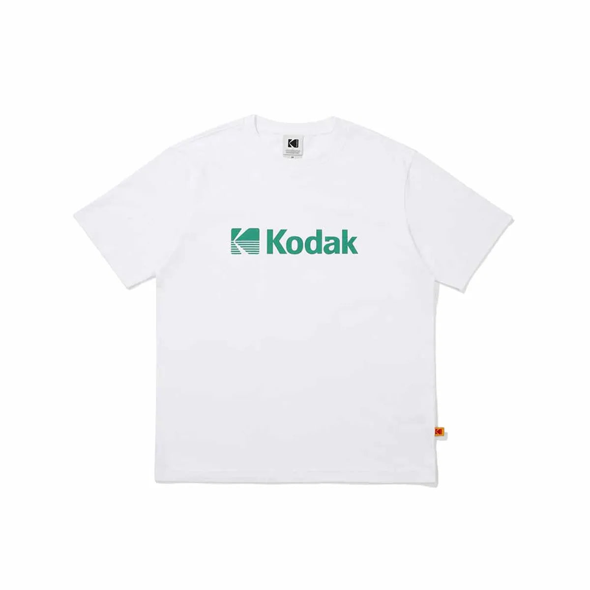 [TXT Beomgyu Worn] Kodak Logo Askin short Short Sleeve T-Shirt White
