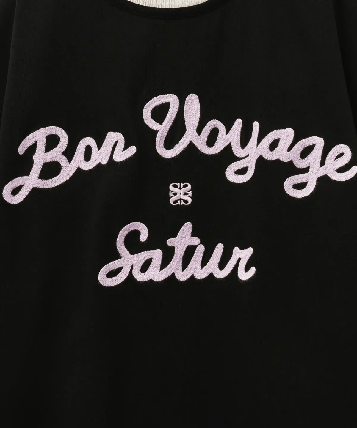 [Kpop Fave Pick] Satur Logo Embroidered Voyage Short Sleeve T-Shirt