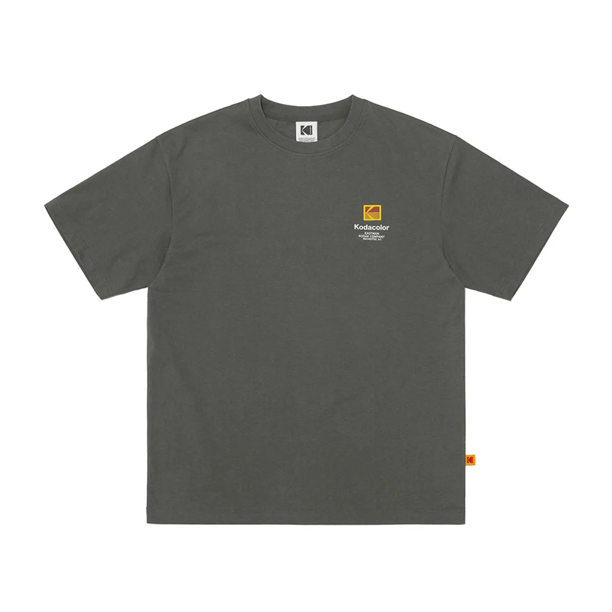 [TXT Beomgyu Worn] Kodak Stadium Club Aerocool Short Sleeve T-Shirt - Charcoal