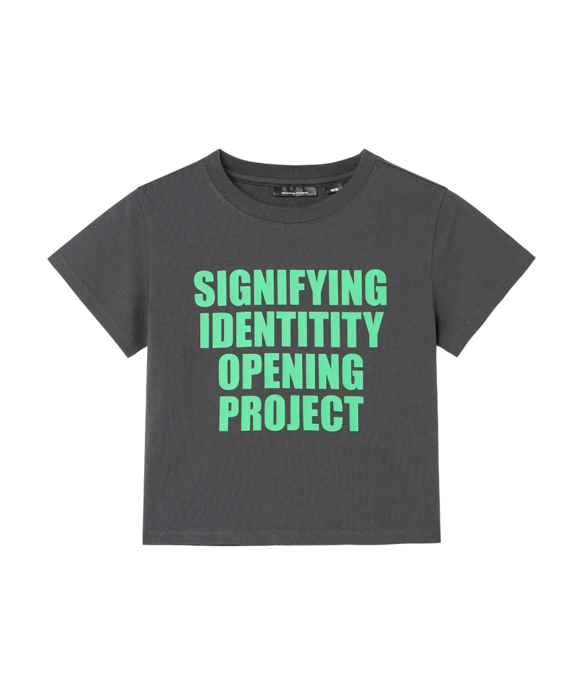 [Ive Rei Pick] Opening Project W Signifying Cropped T-Shirt