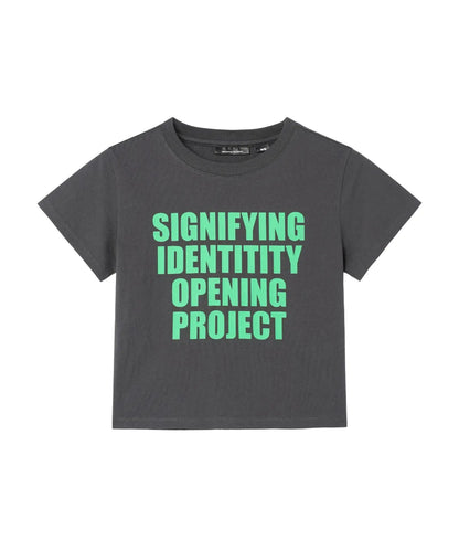 [Ive Rei Pick] Opening Project W Signifying Cropped T-Shirt