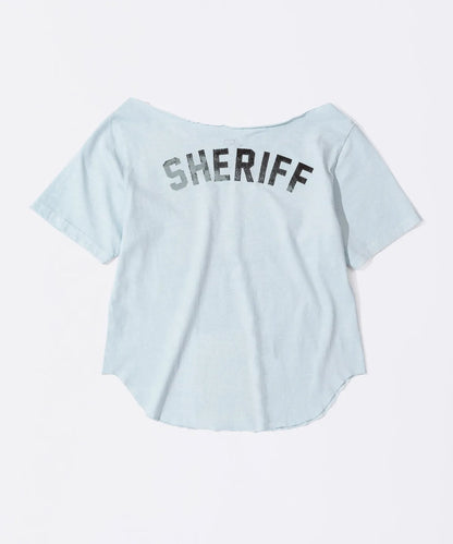 [Aespa Winter Worn] SCULPTOR Sheriff Cut Out Tee