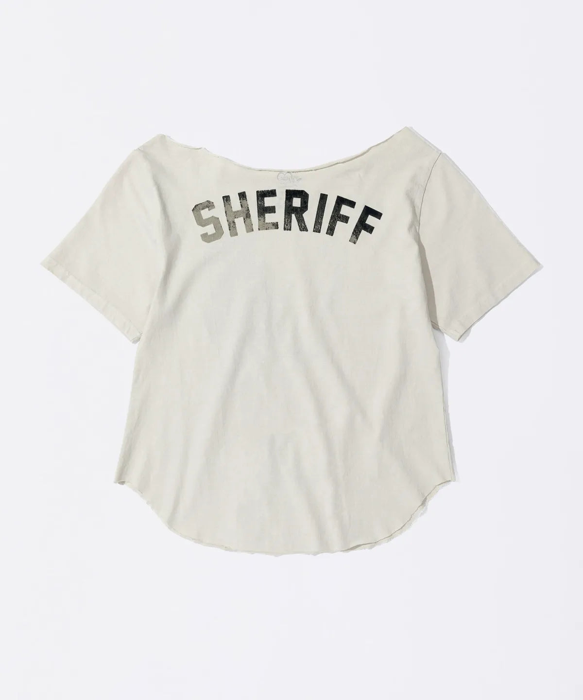 [Aespa Winter Worn] SCULPTOR Sheriff Cut Out Tee