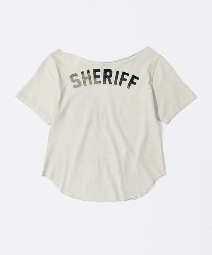 [Aespa Winter Worn] SCULPTOR Sheriff Cut Out Tee