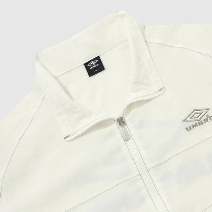 [DAY6 x Umbro] Krispy Taslan Long Sleeve Windbreaker Jacket Ivory
