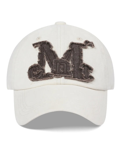 MUCENT Vintage Washed Applique Ball Cap