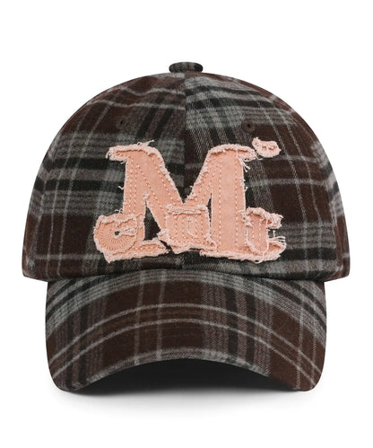 MUCENT Vintage Washed Applique Ball Cap