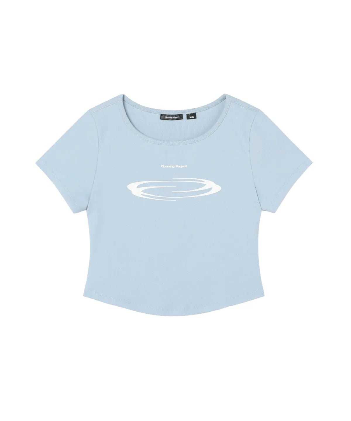 [Ive Rei Pick] Opening Project W Squareneck Cropped Symbol T Shirt