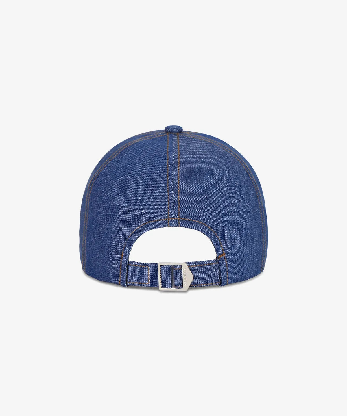 [Ateez San Worn] VARZAR Curved Denim Stitch Detail 5-Panel Ball Cap