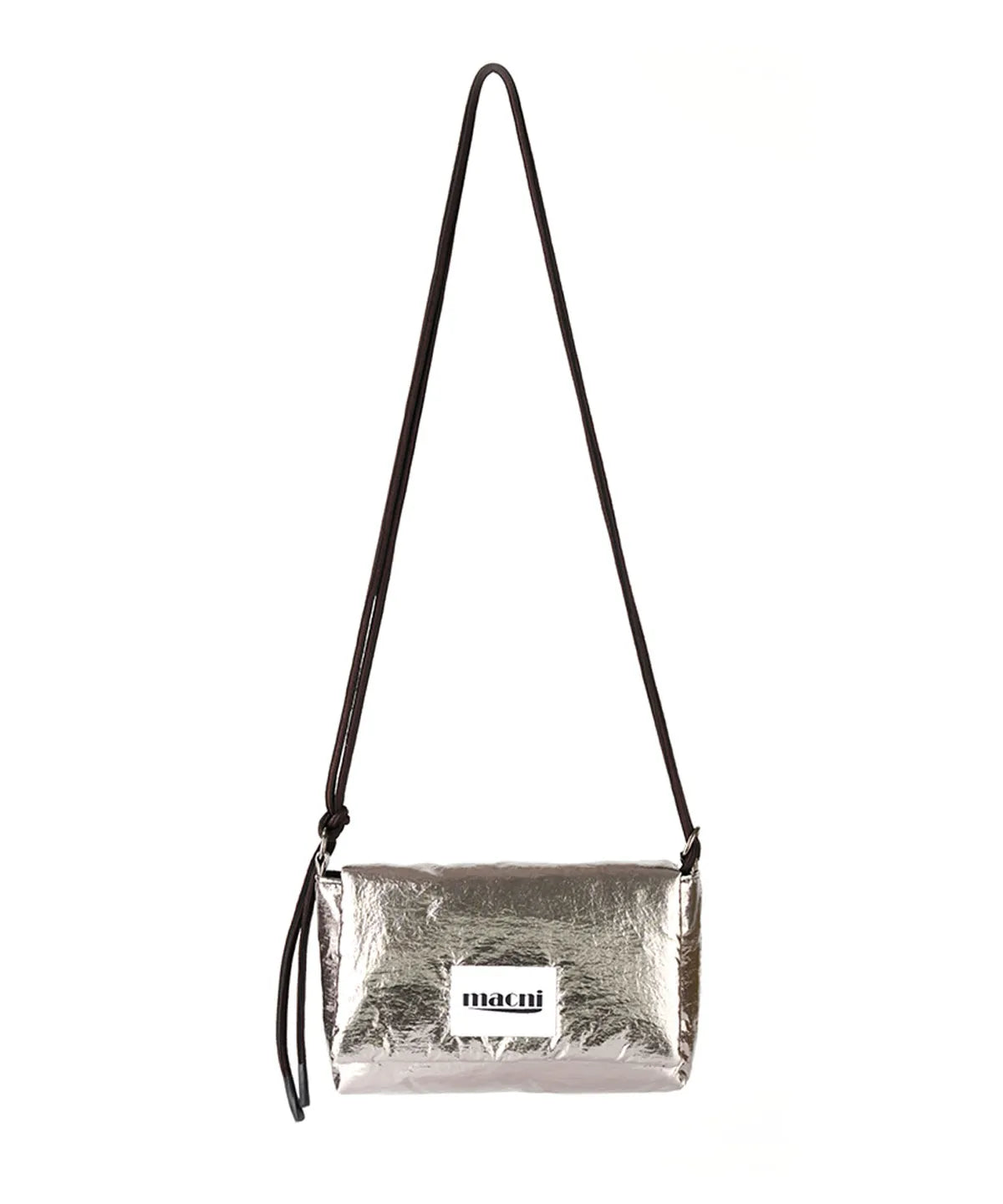 Macni - Glossy String Bag, Leopard Pouch & Mini Rabbit Keyring Set