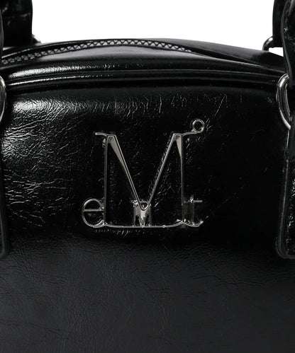 MUCENT Nar Metal Logo Mini Cross Bag