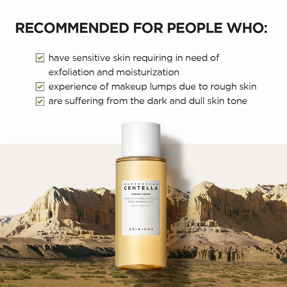Skin1004 Madagascar Centella Toning Toner 210ml