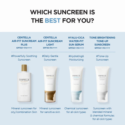 Skin1004 Madagascar Centella Hyaluronic Acid Water-Fit Sun Serum 50ml