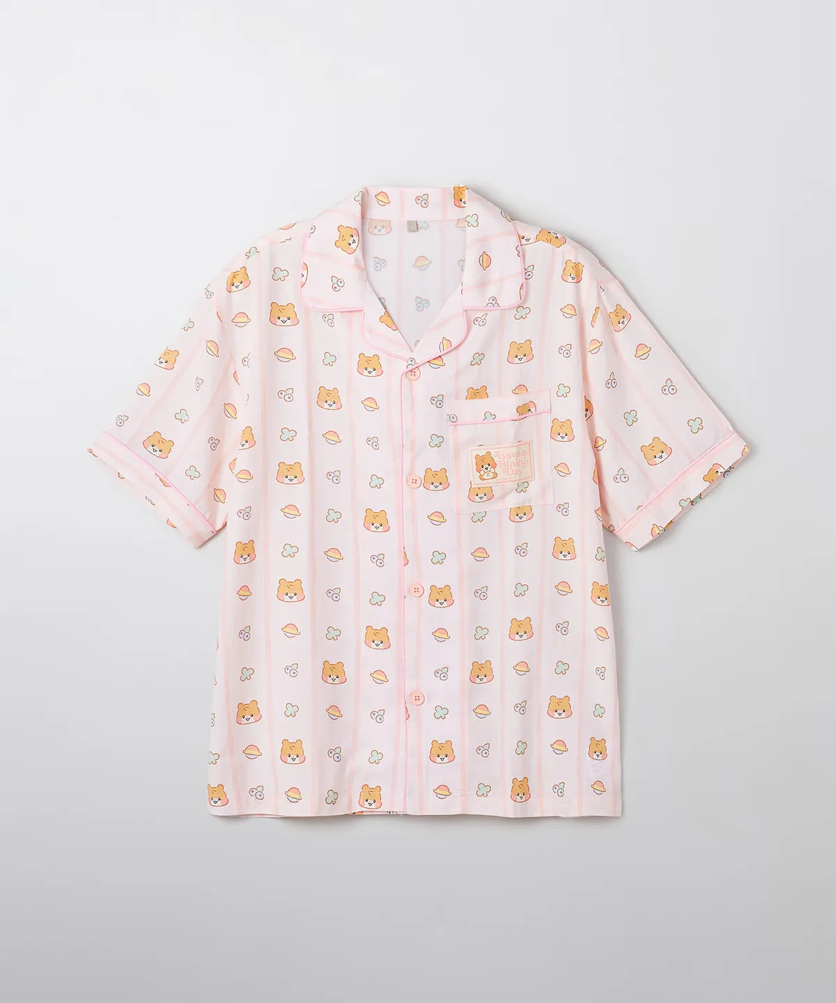Spao X Zerobaseone Zeroni Short Sleeve Pajamas