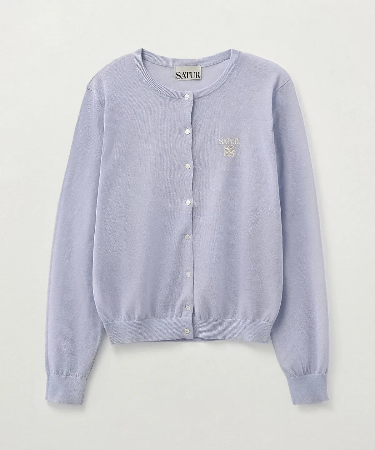 [Park Gyu-young wearing] Satur (W) Sheer Linen Long Sleeve Cardigan