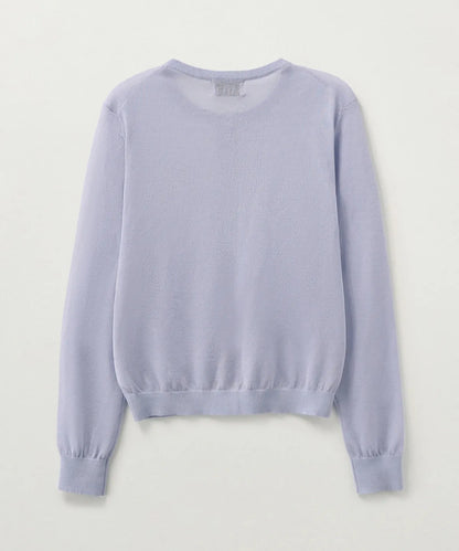 [Park Gyu-young wearing] Satur (W) Sheer Linen Long Sleeve Cardigan