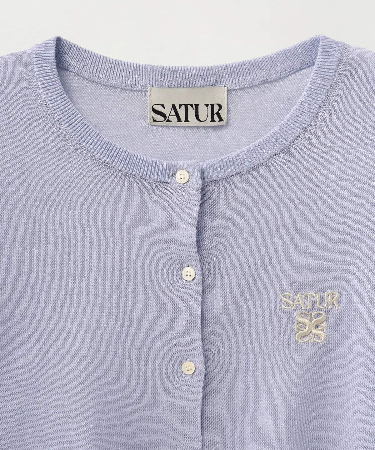 [Park Gyu-young wearing] Satur (W) Sheer Linen Long Sleeve Cardigan