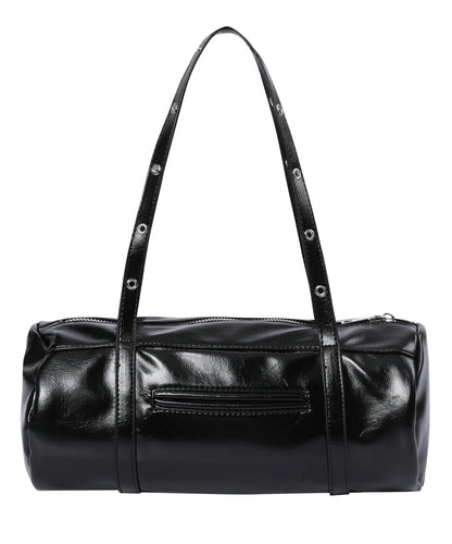 MUCENT Nox Metal Logo Eyelet Strap Shoulder Bag