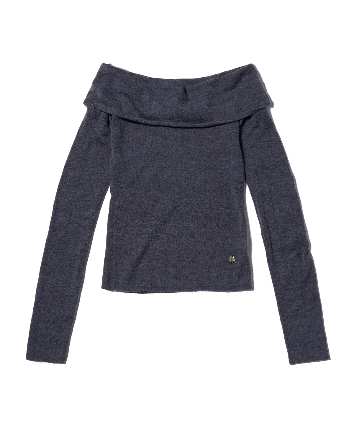 YOUHEE Basic Off Shoulder Knit