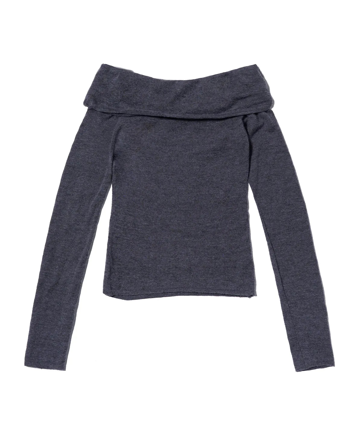 YOUHEE Basic Off Shoulder Knit