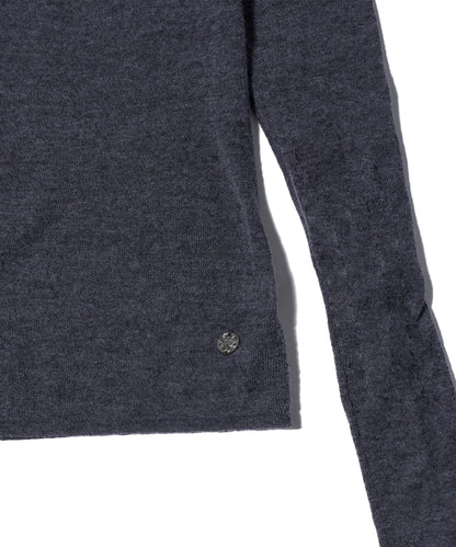 YOUHEE Basic Off Shoulder Knit