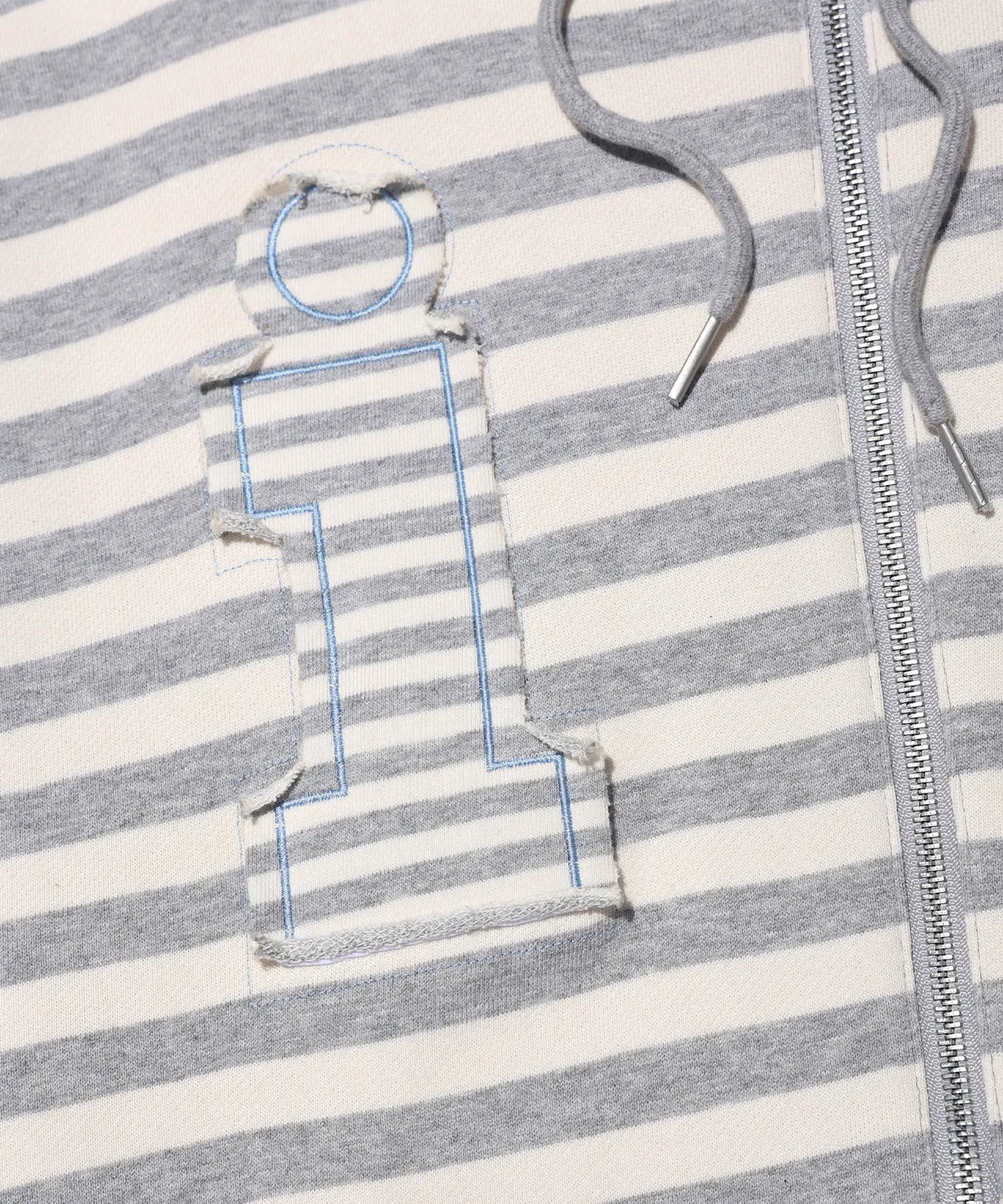 [Ive Rei Worn] YOUHEE I Love Applique Hood Zip-Up