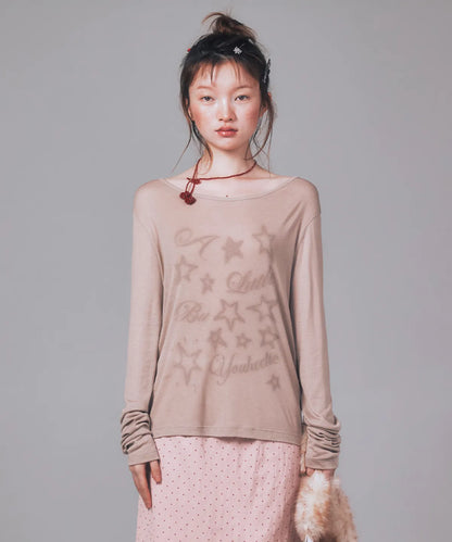 YOUHEE Youheetic Star long Sleeve