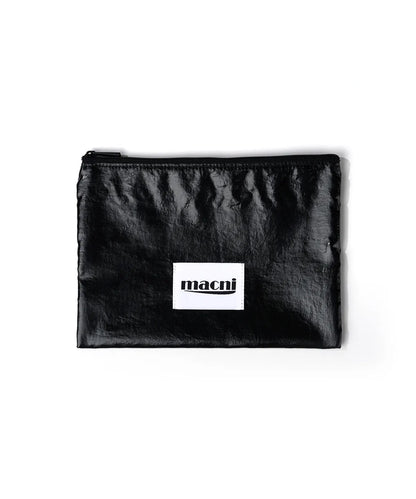 Macni - Peppy Micro Backpack, Glossy Slim Pouch & Meow Cat Keyring Set