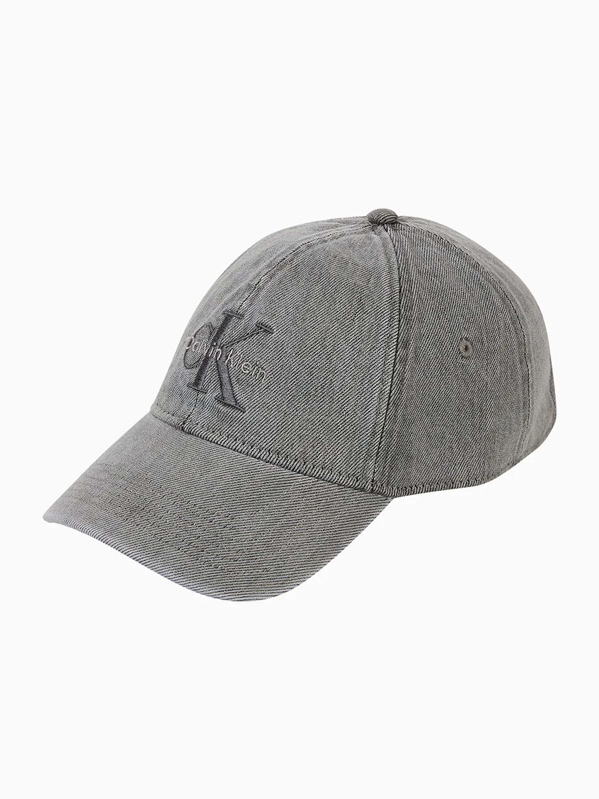 [BTS Jungkook Worn] Calvin Klein Jeans Unisex Monogram Denim Embroidered Ball Cap