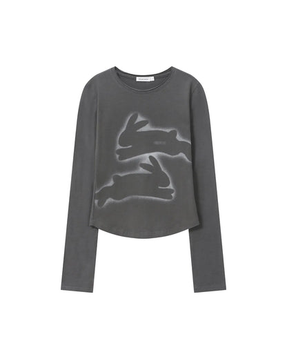 [Cho Yi-hyun Pick] Miseki Seoul Twin Rabbit Long Sleeves