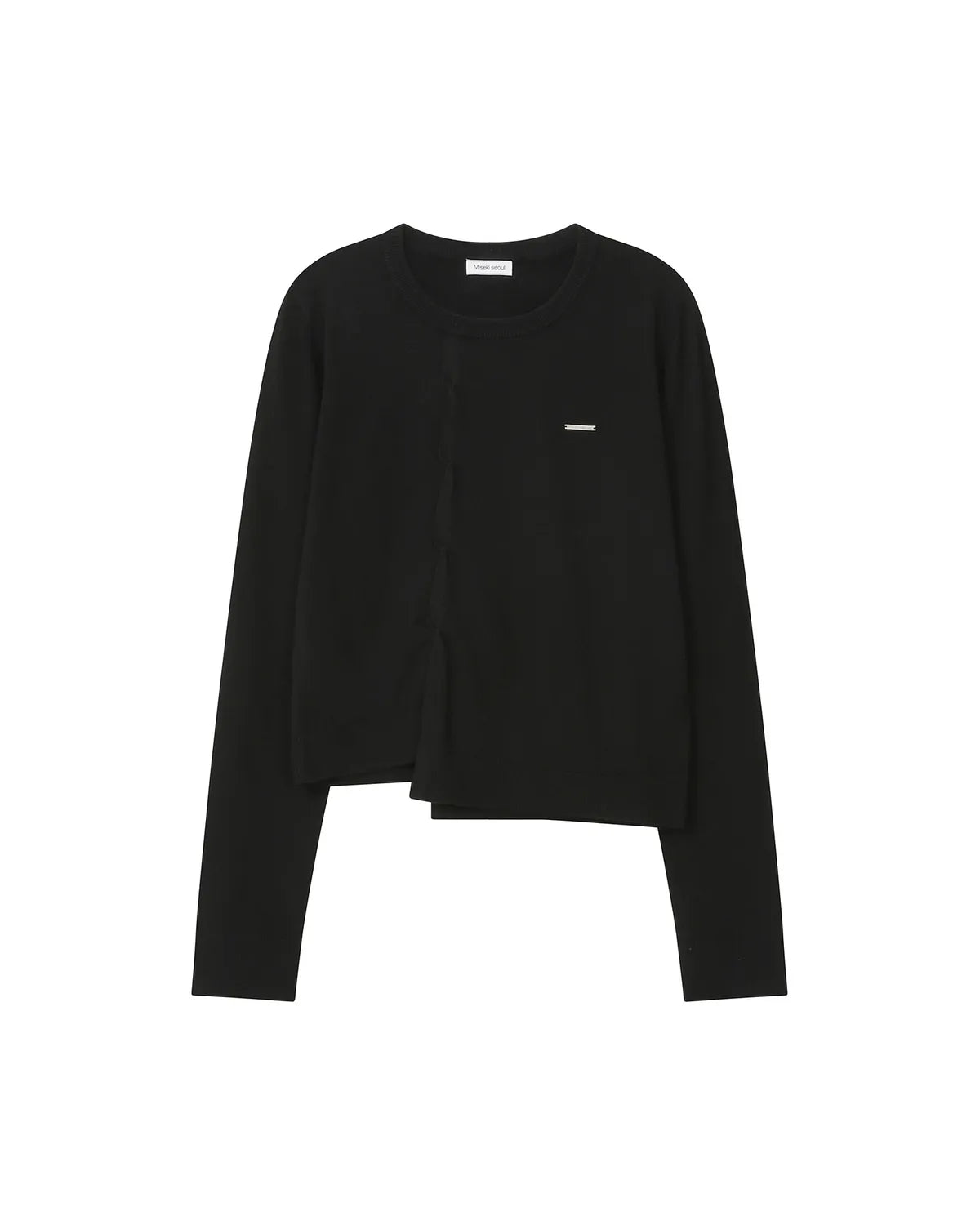 [Cho Yi-hyun Pick] Miseki Seoul Origami Pleats Knit Top