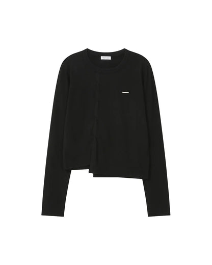 [Cho Yi-hyun Pick] Miseki Seoul Origami Pleats Knit Top