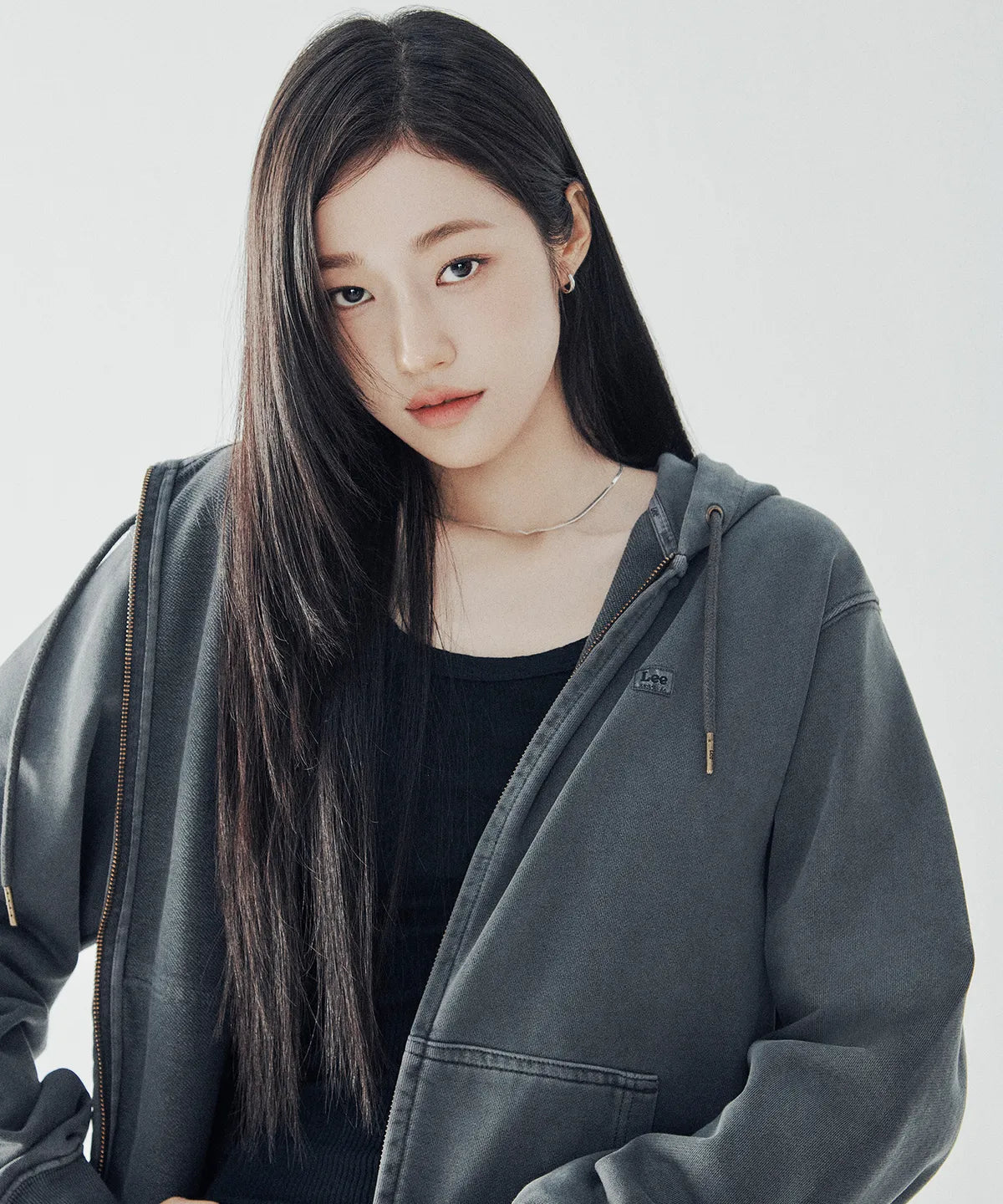 [NCT Jaemin Pick] Lee Dyed Label Hooded Zip-Up