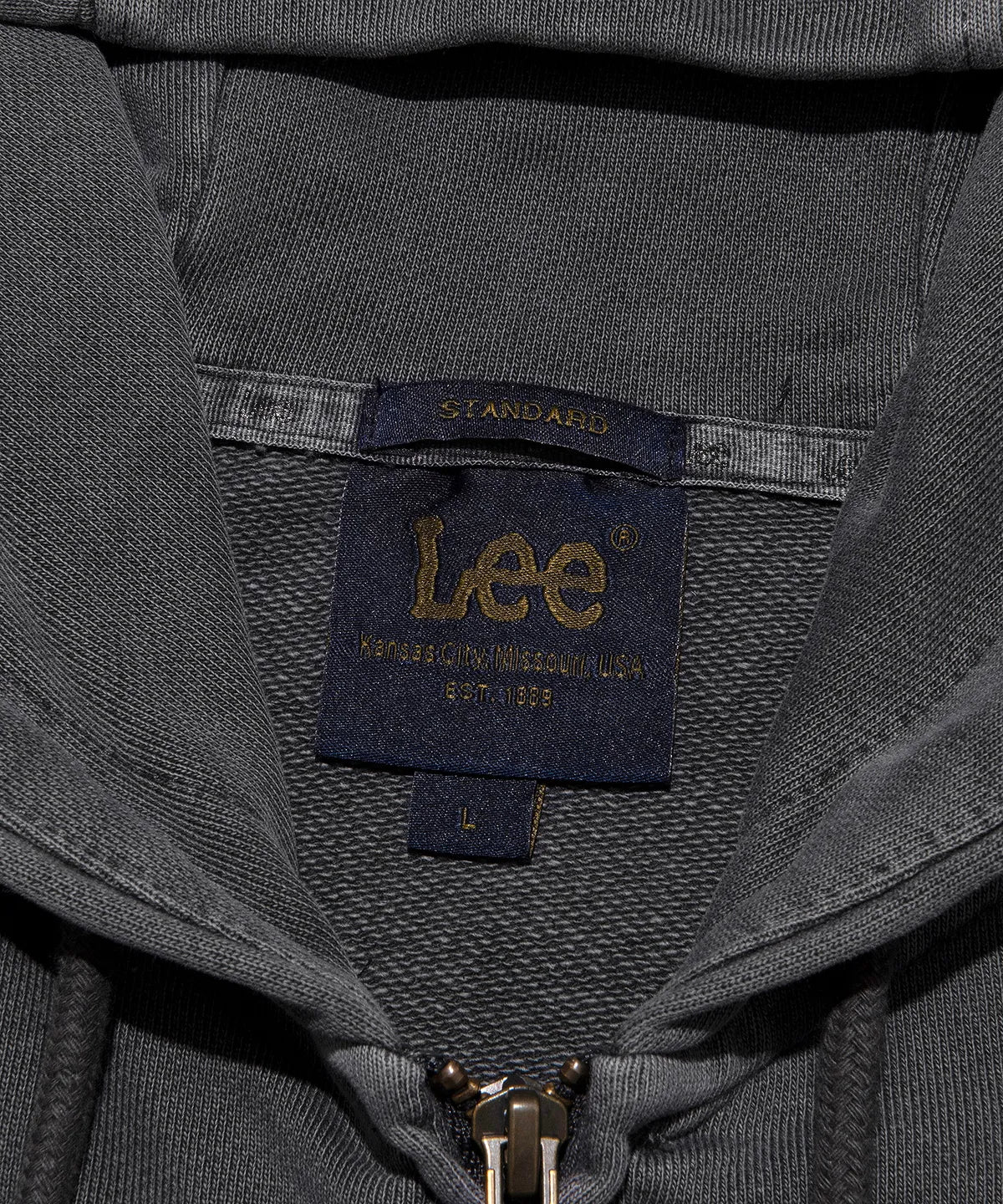 [NCT Jaemin Pick] Lee Dyed Label Hooded Zip-Up