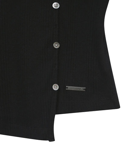 Illit X Superdry W Unbalanced Slim Fit Long Sleeve T-Shirt