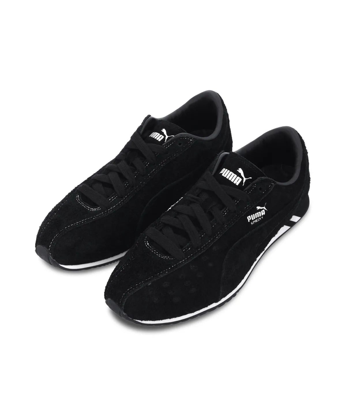 [TXT Soobin's Worn] Puma Sprint - (Hairy Suede) Black: Forest / 406113-02