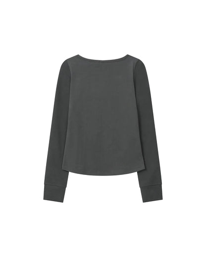 [Cho Yi-hyun Pick] Miseki Seoul Slash Button Long Sleeves