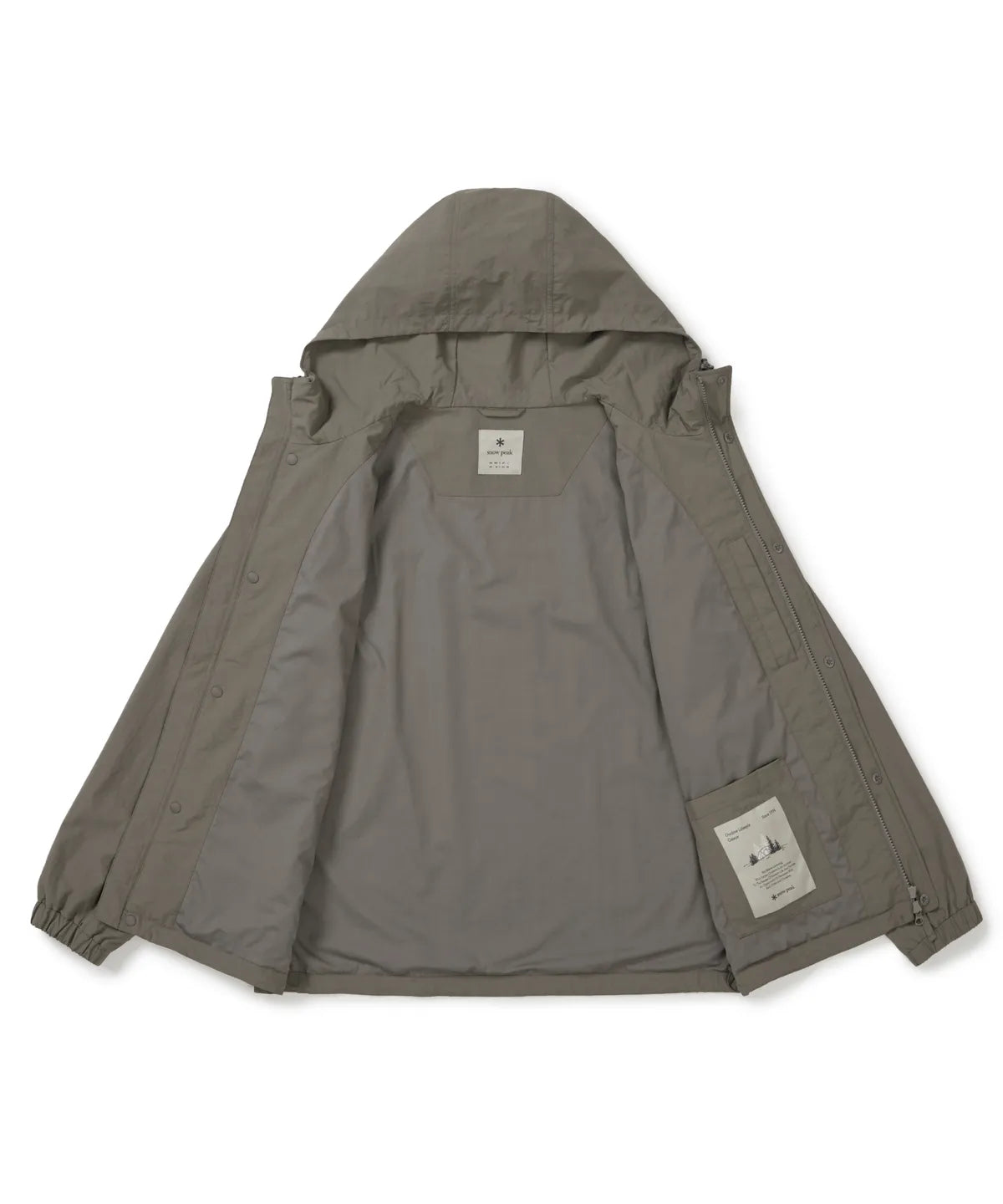 [Bts V Pick] Snow Peak Camp Hood Windbreaker