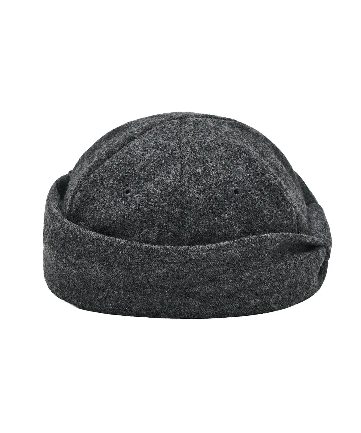 [Illit Wonhee Worn] Type Service Wool Belted Cap [Charcoal]
