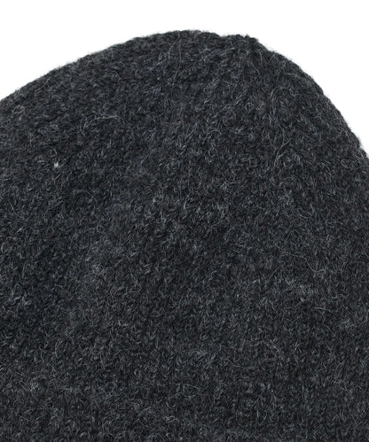 [Illit Iroha Worn] TYPE SERVICE Beaded Petal Beanie Gray