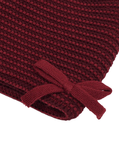 [Illit Iroha Worn] TYPE SERVICE Blended Bow Beanie