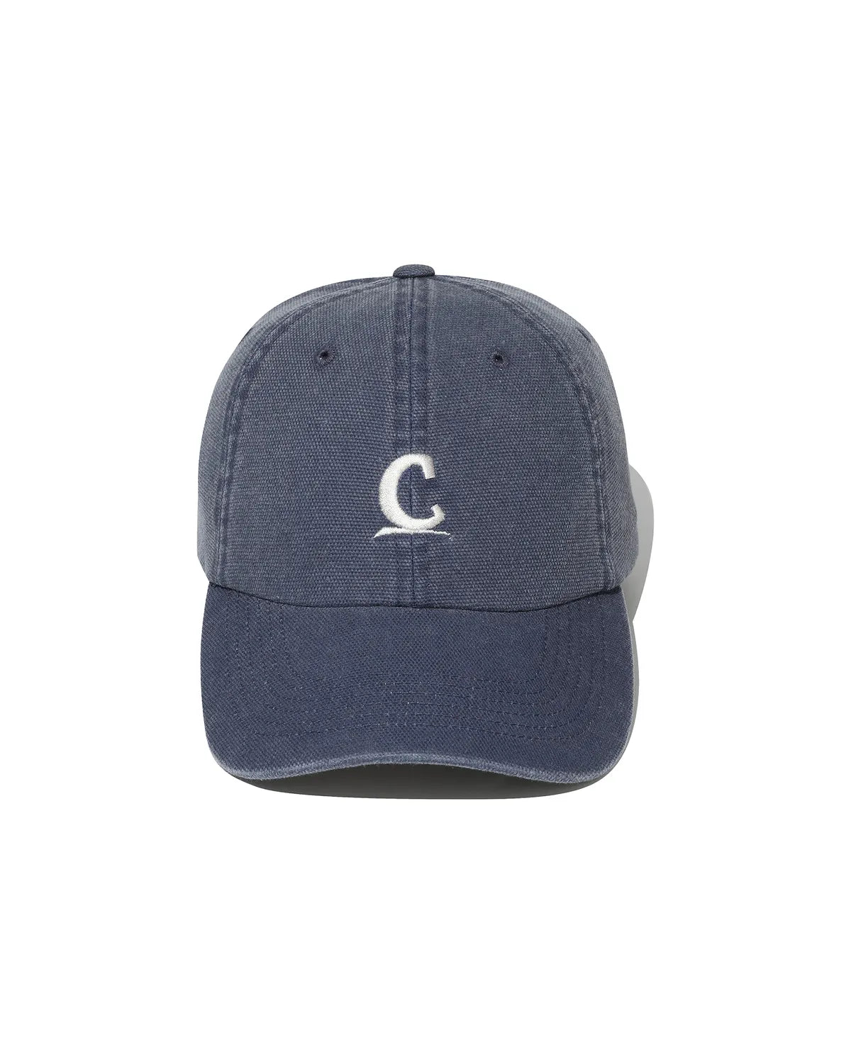 [TXT Soobin Worn] Covernat Symbol Logo Oxford Washed Ball Cap Navy
