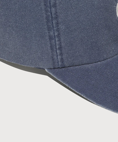 [TXT Soobin Worn] Covernat Symbol Logo Oxford Washed Ball Cap Navy