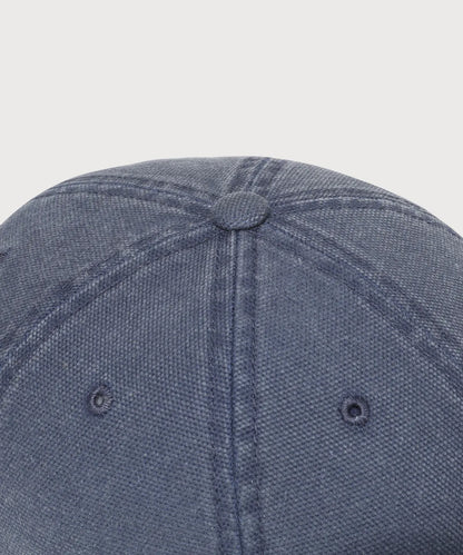 [TXT Soobin Worn] Covernat Symbol Logo Oxford Washed Ball Cap Navy